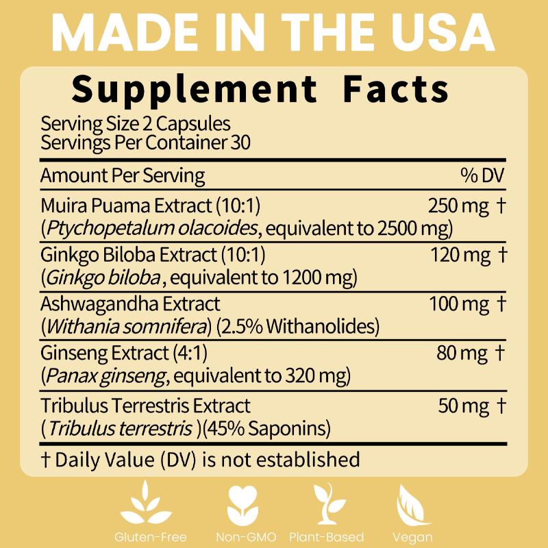 Potency Wood | Energy Stamina Supplement