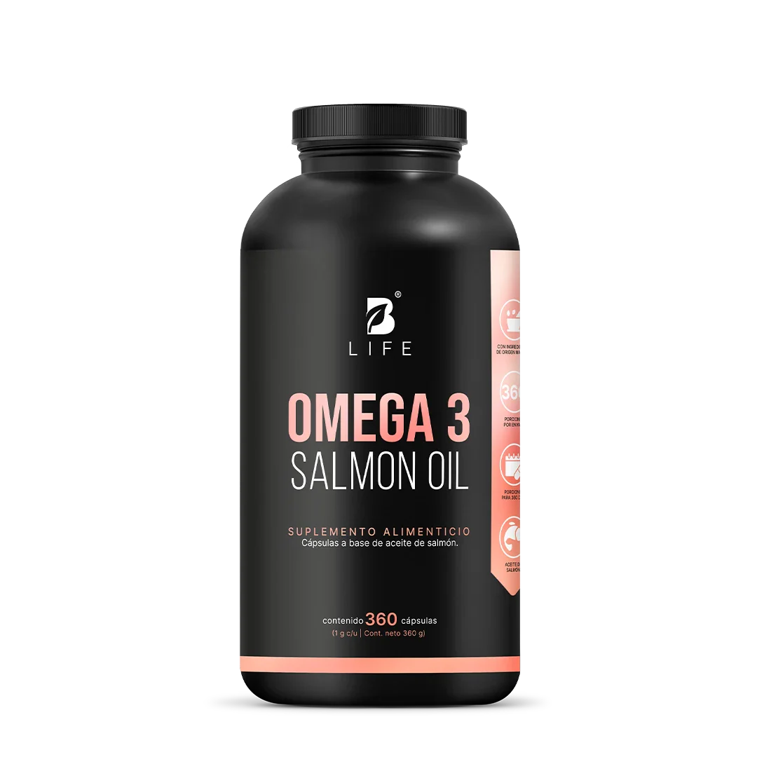 Omega 3 Salmon Oil | Omega 3 Aceite Puro de Salmón