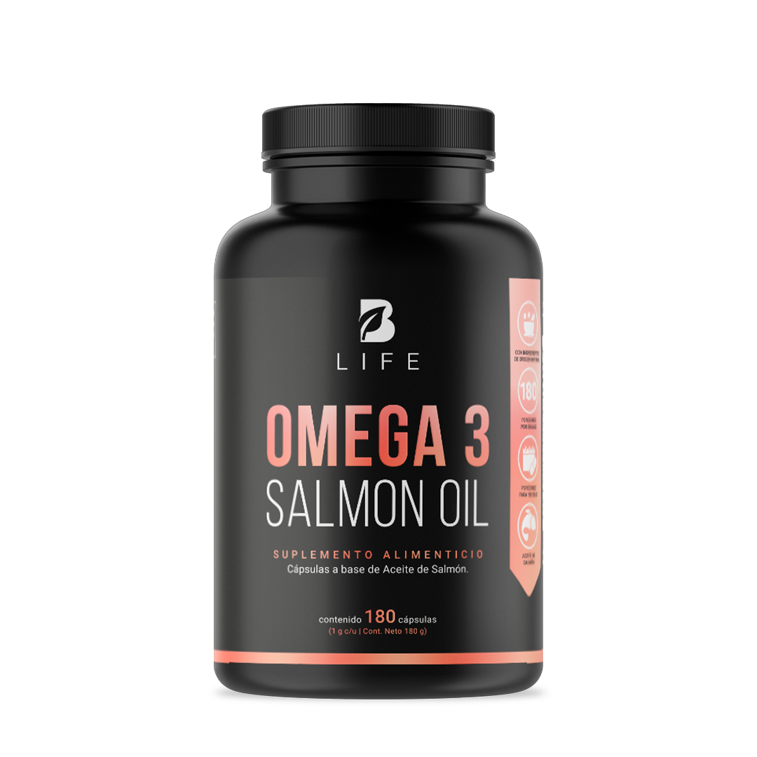 Omega 3 Salmon Oil | Omega 3 Aceite Puro de Salmón