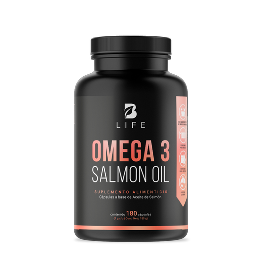 Omega 3 Salmon Oil | Omega 3 Aceite Puro de Salmón