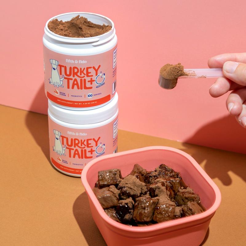 Fifth & Fido Turkey Tail | Dog Food Topper