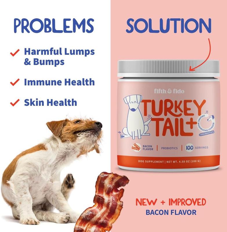 Fifth & Fido Turkey Tail | Dog Food Topper