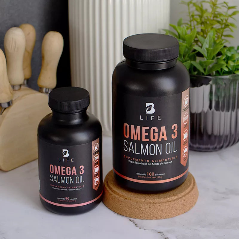 Omega 3 Salmon Oil | Omega 3 Aceite Puro de Salmón